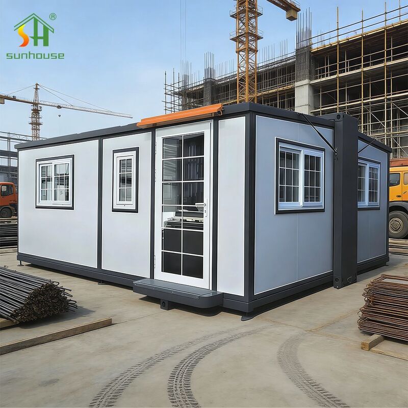 Nhà container có thể mở rộng 20ft với kích thước 37m2 và thiết lập nhanh