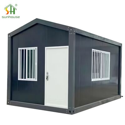 Bon prix Maison de conteneur préfabriquée pour l'hébergement des travailleurs, bâtiment de dortoir modulaire à paquet plat pour le logement du camp de travail et du chantier de construction online