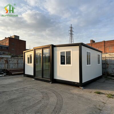 Bon prix Maison conteneur moderne extensible préfabriquée 10 pieds 20 pieds 30 pieds 40 pieds faible entretien en ligne