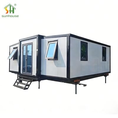 İyi bir fiyat. 30ft Genişletilebilir Nakliye Konteyneri Ev Kompakt Modüler Mobil Genişletilebilir Prefab Ev çevrimiçi