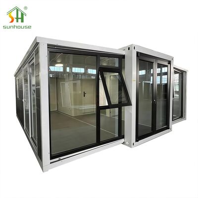 Buen precio Casa de contenedores expandible de 30 pies Fabrica de viviendas modulares de diseño flexible en línea