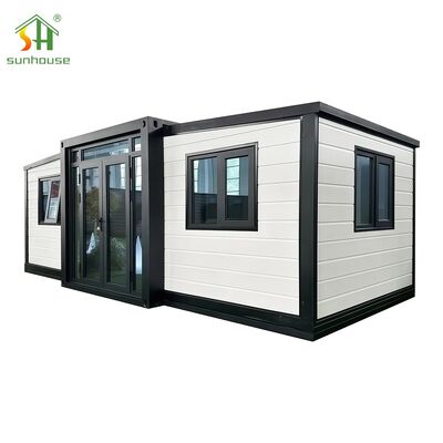 Harga yang bagus Rumah Kontainer yang Dapat Diperluas 56 meter persegi Rumah Modular Hidup yang Dapat Diperluas 30 kaki on line