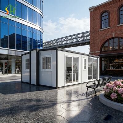 Goede prijs Kleine twee-vleugel uitbreiding huis 20FT voor woongemeenschappen online