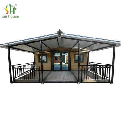 Bom preço Loja de Casa Contêiner Expansível Modular de 40 pés, Implantação Rápida, Layouts Flexíveis on-line