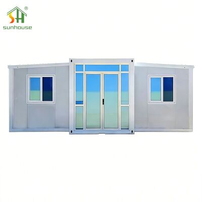 Harga yang bagus Kantor Rumah Kontainer 40ft yang Kompak untuk Solusi Hidup Skalable on line