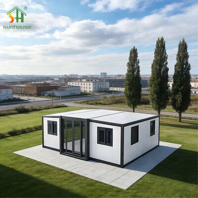 Bom preço Casa Contêiner Expansível Moderna de 40 pés para Moradia Modular on-line