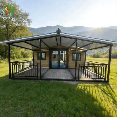 Guter Preis Isoliertes Modulhaus mit EPS- oder Sandwichplatten aus Steinwolle für Wohnungsbaustelle online