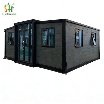 İyi bir fiyat. Katlanabilir Genişletilebilir Konteyner Ev 40ft Prefabrik Konutlar Bayi Tanıtım Ünitesi İçin çevrimiçi