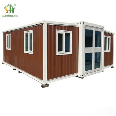 Bom preço Casa de contêineres expandível de 40 pés Casa de contêineres Villa on-line