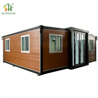 좋은 가격 젤리화 된 강철 프레임 컨테이너 홈 확장 가능한 40ft 컨테이너 하우스 온라인으로