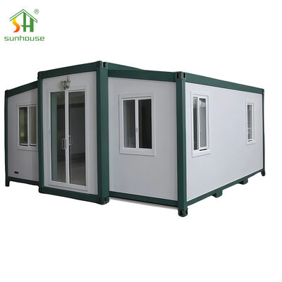 Good price Double Wing Fold Out Expandable Shipping Container Home 20ft 30ft 40ft online