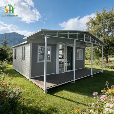 Good price 40ft Expandable Container House Maximum Space in a Relocatable Building online