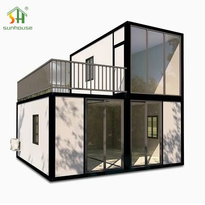 ราคาดี บ้านคอนเทนเนอร์พับได้ ขยายได้ 2 ปีก เคลื่อนย้ายง่าย ออนไลน์