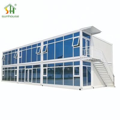 Good price Double Wing Expandable Roof Tiny House Flat Top Expandable Tiny Homes Quick Deploy online