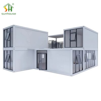 Buen precio Casa Moderna de Expansión de Doble Ala, Hogar Pequeño Expandible de 20 pies para Vida Familiar en línea