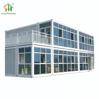 Good price Galvanized Steel Frame Double Wing Expansion House OEM ODM Supported online