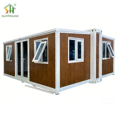 Buon prezzo Casa Espandibile a Doppia Ala a Dispiegamento Rapido, Case Modulari Personalizzate Compatte in linea