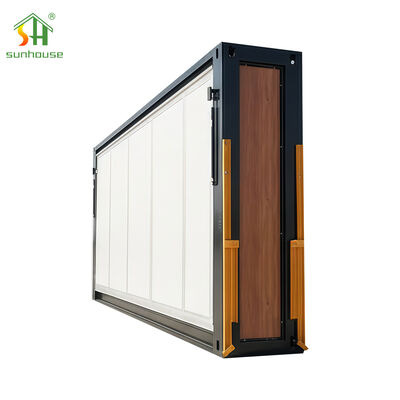 قیمت خوب دو اتاق خواب خانه ای پیش ساخته 20 فوت خانه های کوچک قابل گسترش دو بال آنلاین