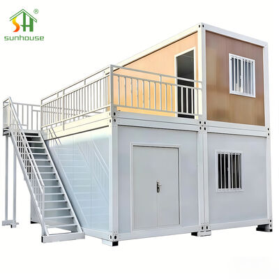 Guter Preis Flexible Living Homes Fertighaus aus Containern, modernes Containerbürohaus Online