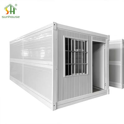 Bom preço Casa Dobrável de Um Andar com Layout Flexível para Acomodação Temporária on-line