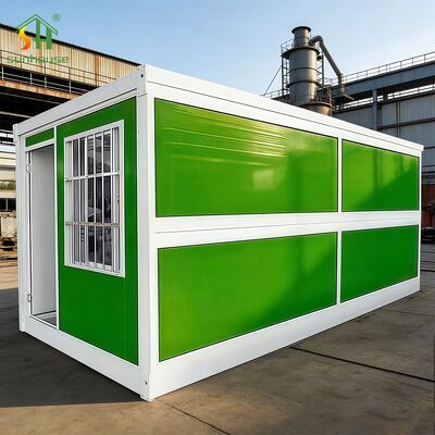 Bon prix Maison préfabriquée pliable pour la vie à long terme Unité résidentielle pliable en acier en ligne