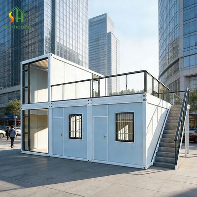 Buen precio Casa de contenedores modulares con diseño flexible en línea