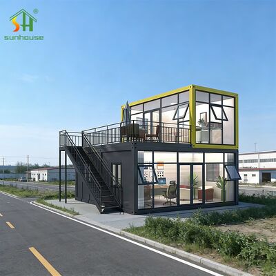 Bom preço Casa Contêiner Modular de Implantação Rápida para Projetos de Resorts de Luxo / Espaços de Vida Modernos on-line