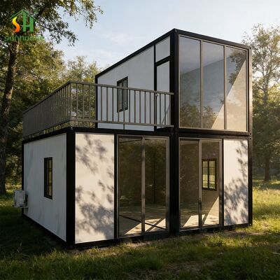 Guter Preis Einstöckige Zweistöckige Modular Containerhaus Fabrik für Büro Schlafzimmer Klassenzimmer Online