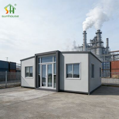 Giá tốt. Nhà container lắp ghép mô-đun tiền chế một tầng trực tuyến