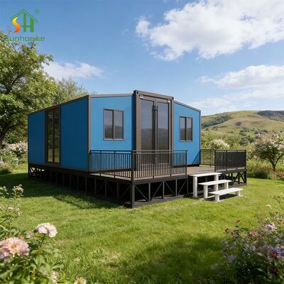 İyi bir fiyat. Geniş Prefabrik Modüler Konteyner Ev Tek Katlı 20FT 30FT 40FT çevrimiçi