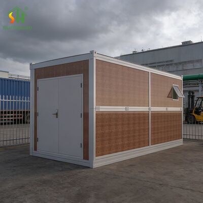 Guter Preis 20ft 40ft Klappcontainerhäuser für Bildungsprojekte / Lernmöglichkeiten Online