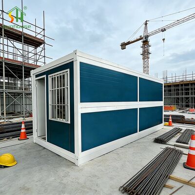 Bom preço Casa de contêiner dobrável comercial Deploição rápida Casa de contêiner de 20 pés on-line