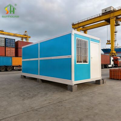 Goede prijs Snelle Implementatie Modulaire Opvouwbare Huizen Stalen Frame Container Huis Uitklapbaar online