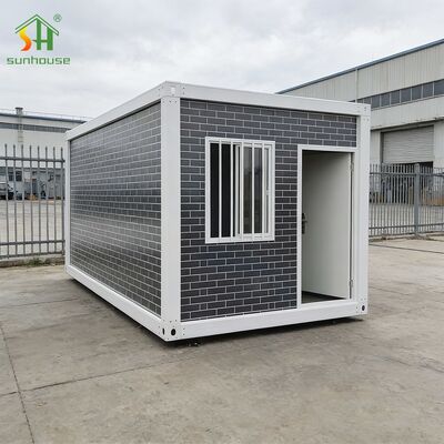 Bon prix Maison conteneur démontable à déploiement rapide 20 pieds 40 pieds pour chantiers de construction en ligne